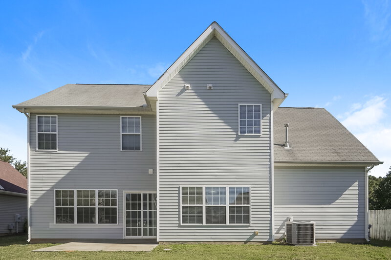 2,410/Mo, 2908 Clover Rd NW Concord, NC 28027 Rear View