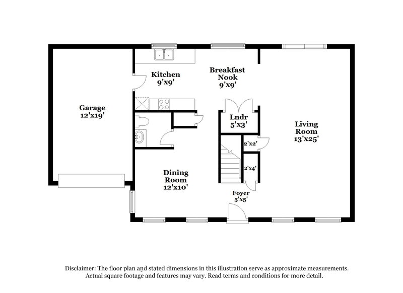 1,850/Mo, 8502 Conner Ridge Ln Charlotte, NC 28269 Floorplan View