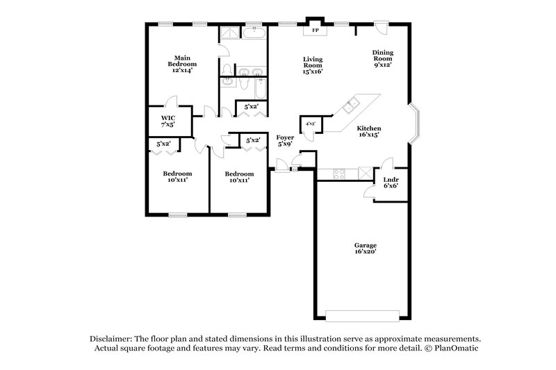 2,610/Mo, 5311 Hedgecrest Pl Charlotte, NC 28269 Floor Plan View
