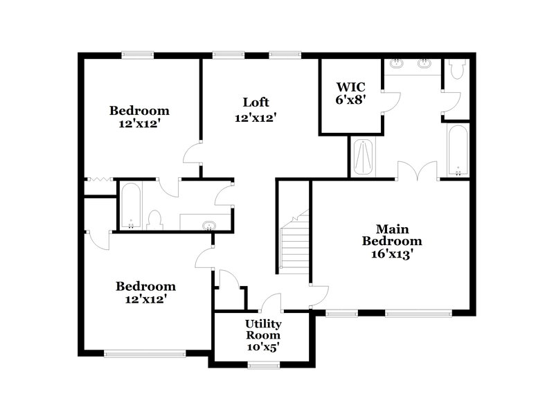 2,260/Mo, 12910 Rothe House Rd Charlotte, NC 28273 Floor Plan View