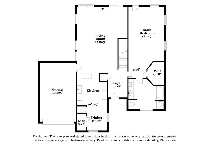 2,385/Mo, 8433 Cullingford Ln Charlotte, NC 28216 Floor Plan View