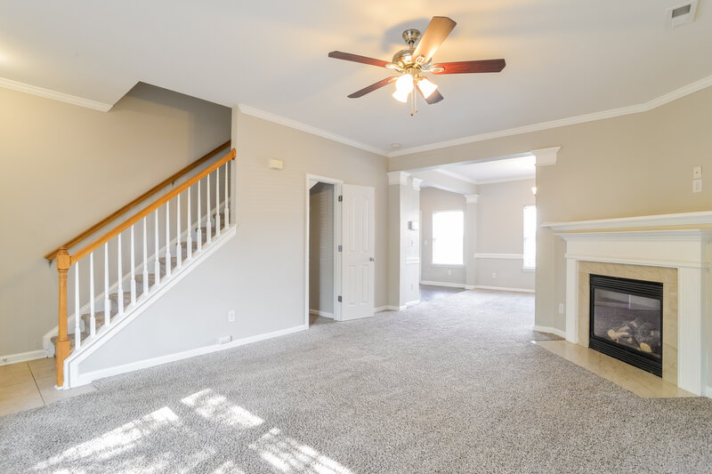 2,320/Mo, 1733 Larne Cir Charlotte, NC 28214 Living Room View 2