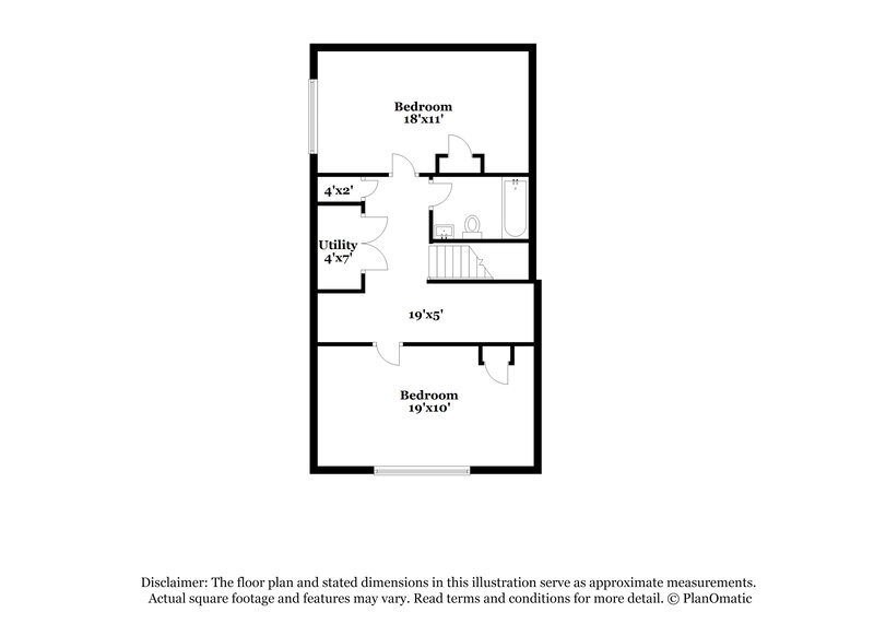 2,320/Mo, 5712 Falls Ridge Ln Charlotte, NC 28269 Floor Plan View 2