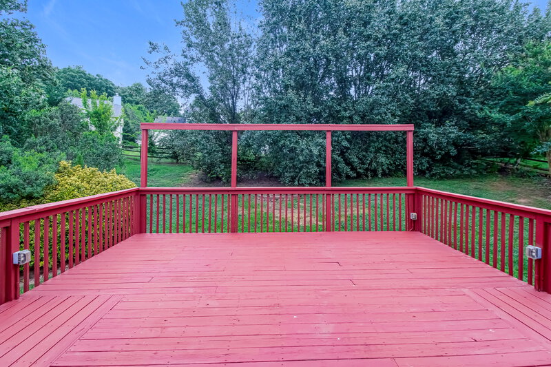 2,025/Mo, 122 Poplar Woods Dr Concord, NC 28027 Deck View
