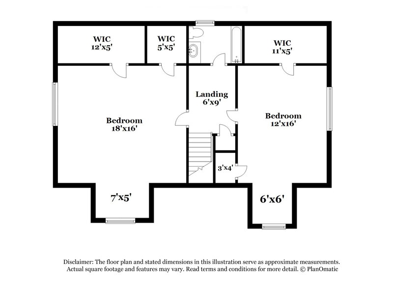 1,745/Mo, 6237 Quiet Water Pl Charlotte, NC 28214 Floorplan View 2