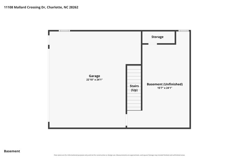 2,160/Mo, 11108 Mallard Crossing Dr Charlotte, NC 28262 Floorplan View