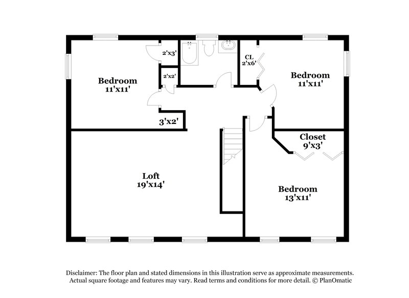 2,130/Mo, 11108 Mallard Crossing Dr Charlotte, NC 28262 Floorplan View 2
