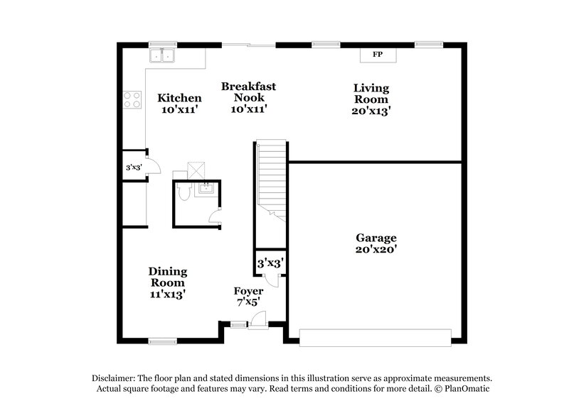 2,430/Mo, 11421 Callahan Mill Dr Charlotte, NC 28213 Floor Plan View