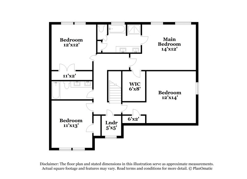 2,430/Mo, 11421 Callahan Mill Dr Charlotte, NC 28213 Floor Plan View 2
