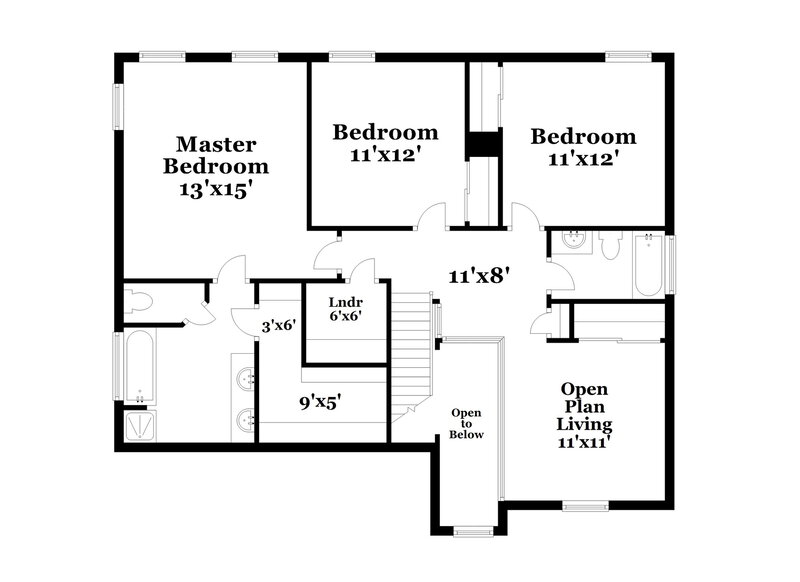 2,385/Mo, 11421 Callahan Mill Dr Charlotte, NC 28213 Floorplan View 2