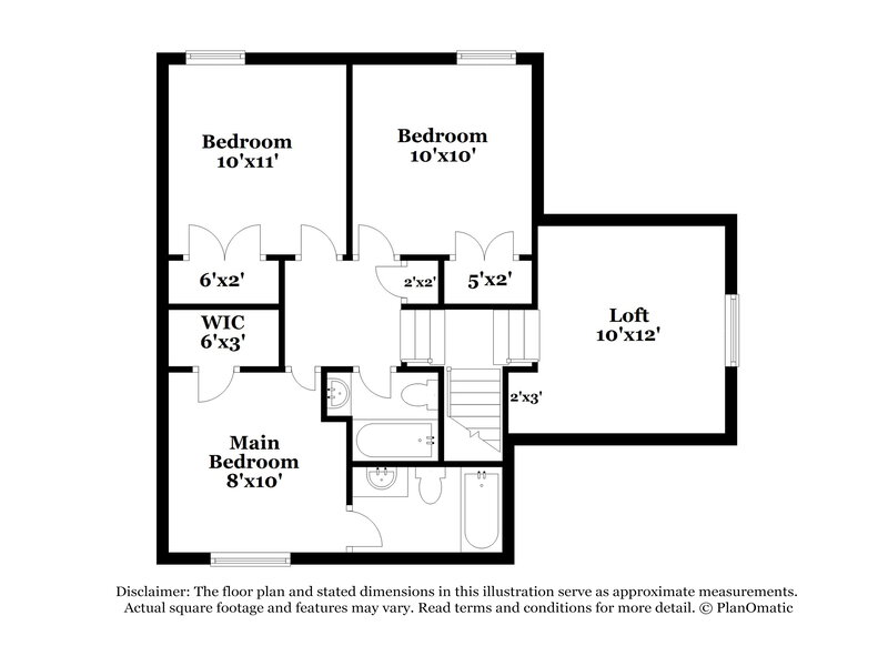 1,840/Mo, 11202 Northwoods Forest Dr Charlotte, NC 28214 Floor Plan View 2