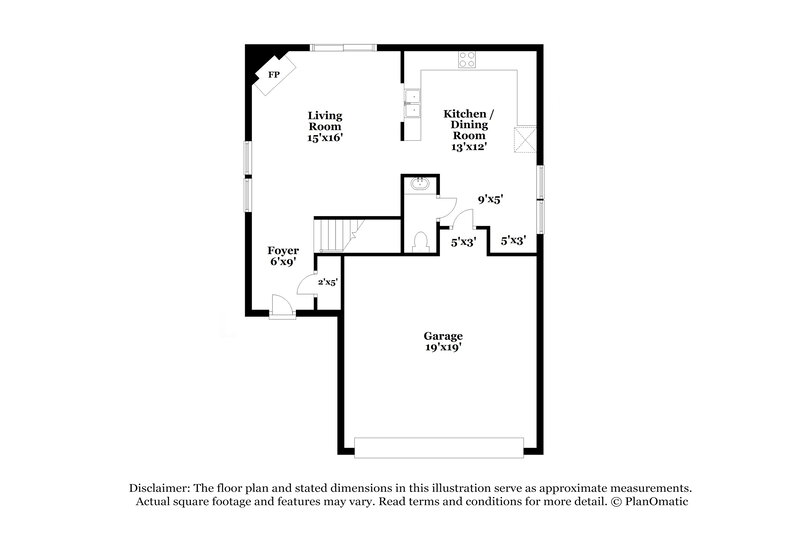 1,960/Mo, 9214 Cotton Gum Rd Charlotte, NC 28227 Floor Plan View