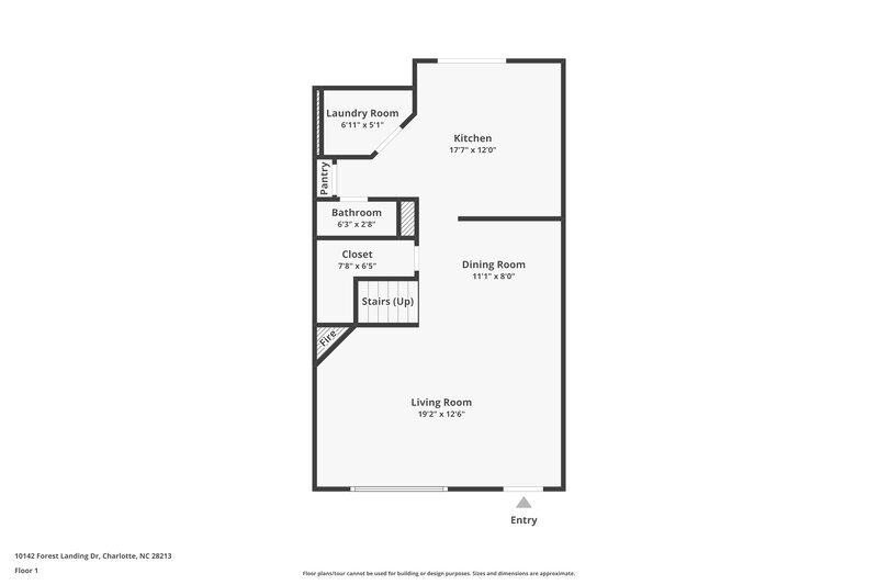 0/Mo, 10142 Forest Landing Dr Charlotte, NC 28213 Floor Plan View