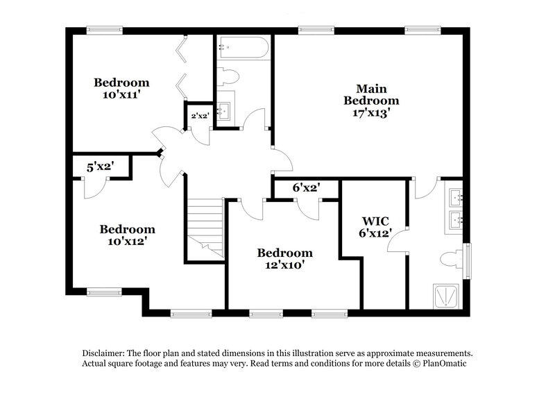 1,930/Mo, 7420 Chidley Dr Charlotte, NC 28269 Floorplan View 2