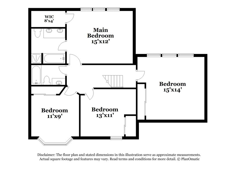 2,160/Mo, 6003 Creekview Ct Harrisburg, NC 28075 Floor Plan View