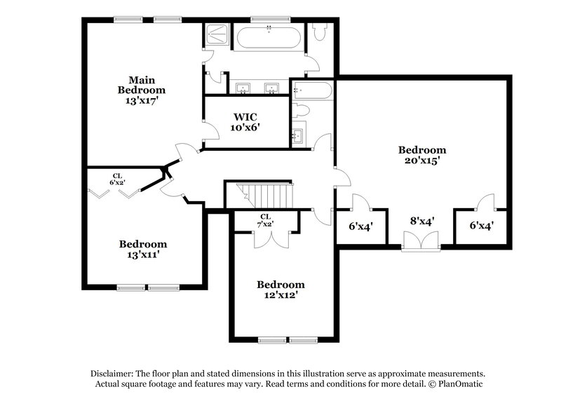 2,810/Mo, 8220 Sunset Hill Rd Waxhaw, NC 28173 Floor Plan View
