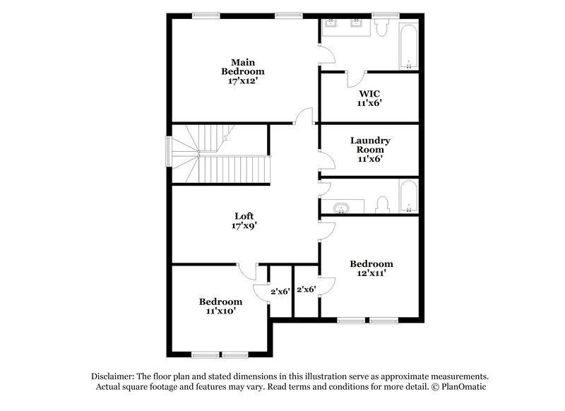 1,880/Mo, 7219 Waldon Park Ln Charlotte, NC 28214 Floor Plan View 2