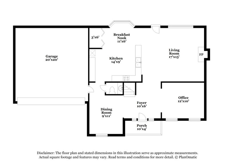 2,275/Mo, 14306 Southbridge Forest Dr Charlotte, NC 28273 Floor Plan View