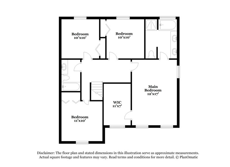 2,275/Mo, 14306 Southbridge Forest Dr Charlotte, NC 28273 Floor Plan View 2