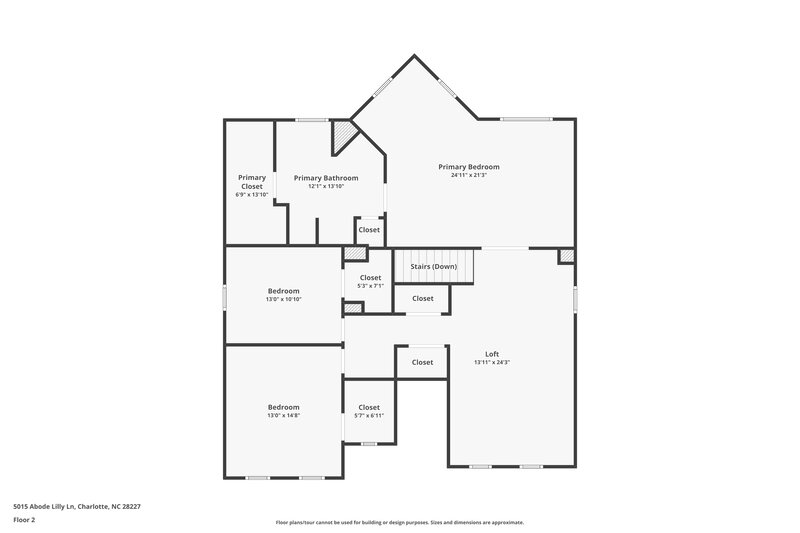 2,230/Mo, 5015 Abode Lilly Ln Charlotte, NC 28227 Floor Plan View 2