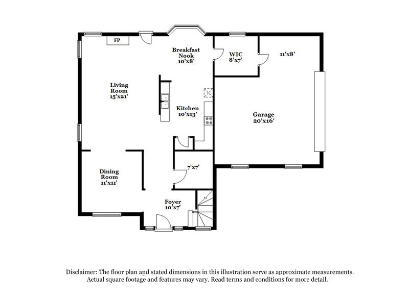 2,540/Mo, 19002 Coachmans Trce Cornelius, NC 28031 Floor Plan View