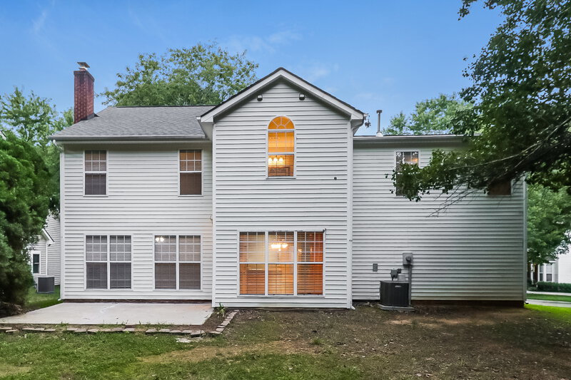 2,285/Mo, 15009 Arrowgrass Way Charlotte, NC 28278 Rear View