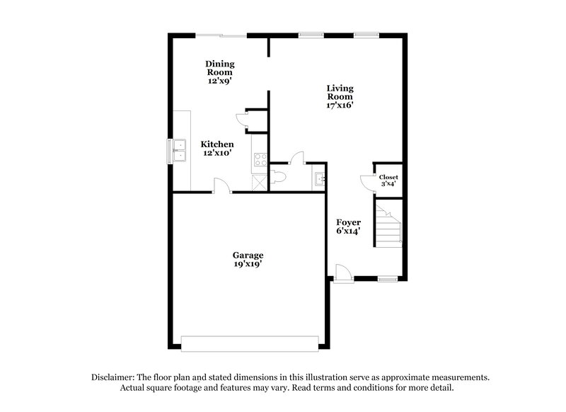 1,700/Mo, 3802 Voeltz Dr Charlotte, NC 28269 Floor Plan View