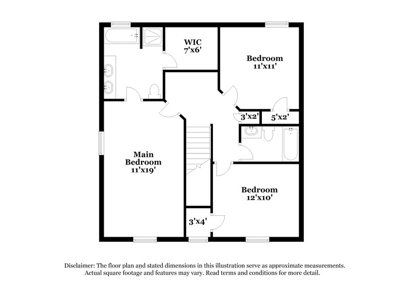 1,795/Mo, 463 Presidents Ct Charlotte, NC 28217 Floor Plan View 2