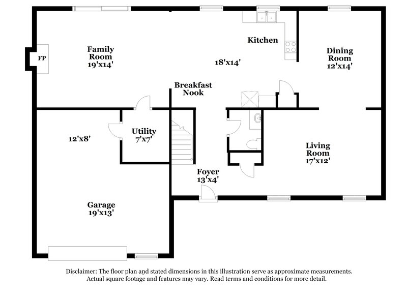 1,855/Mo, 11401 Leadenhall Ln Charlotte, NC 28262 Floor Plan View
