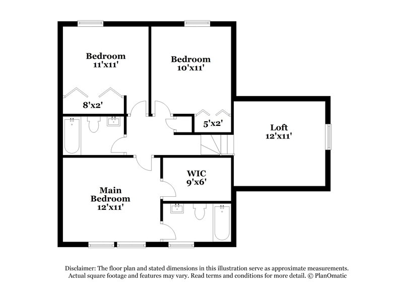 1,835/Mo, 10512 Katie Creek Ct Charlotte, NC 28213 Floorplan View 2