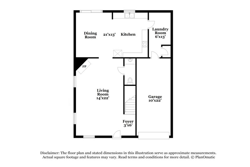 1,815/Mo, 1053 Willow Wind Dr Gastonia, NC 28054 Floor Plan View