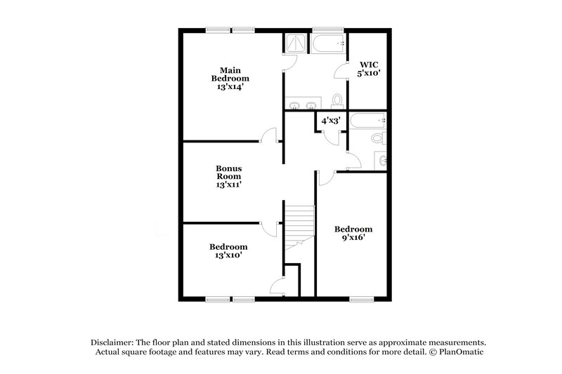 1,815/Mo, 1053 Willow Wind Dr Gastonia, NC 28054 Floor Plan View 2