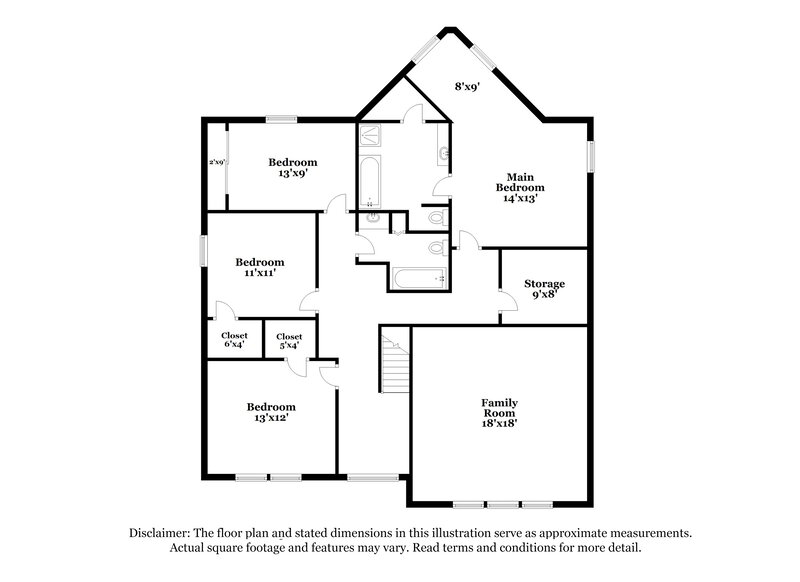1,975/Mo, 108 Bennett Trail Dr Mount Holly, NC 28120 Floor Plan View 2