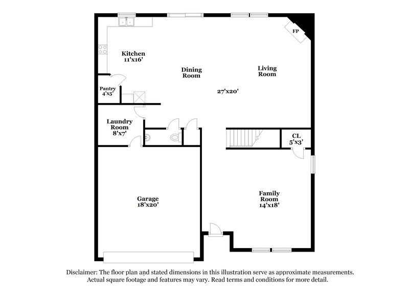 3,050/Mo, 941 Silverberry St Gastonia, NC 28054 Floor Plan View