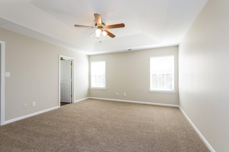 2,085/Mo, 4407 Staffordshire Ln Charlotte, NC 28213 Master Bedroom View