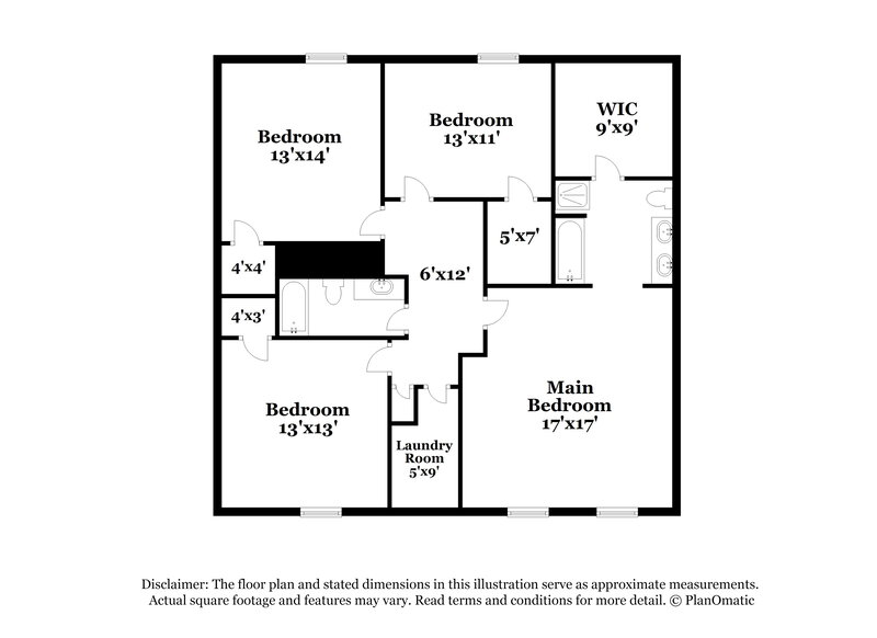 3,050/Mo, 1425 River Run Rd Lowell, NC 28098 Floor Plan View 2