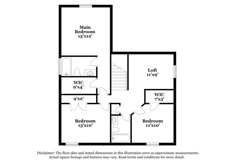1,840/Mo, 604 Overlook Rd Lowell, NC 28098 Floor Plan View 2