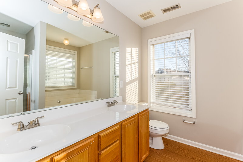 2,130/Mo, 3907 Planters Watch Dr Charlotte, NC 28278 Master Bathroom View