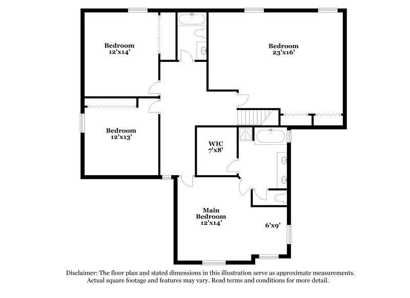 2,165/Mo, 4004 Houldsworth Dr Charlotte, NC 28213 Floorplan View 2