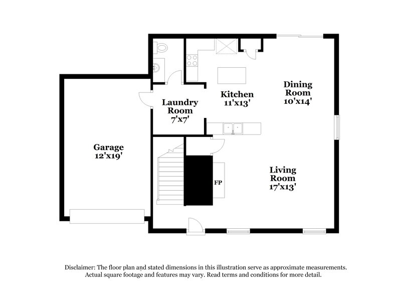 1,800/Mo, 9838 Aviary Hill Way Charlotte, NC 28214 Floor Plan View