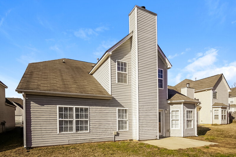 2,515/Mo, 8732 Hazelcroft Ln Charlotte, NC 28269 Rear View 3