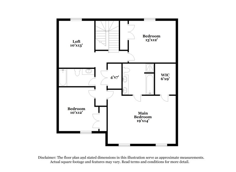 1,780/Mo, 320 Augustus Ln Mount Holly, NC 28120 Floor Plan View