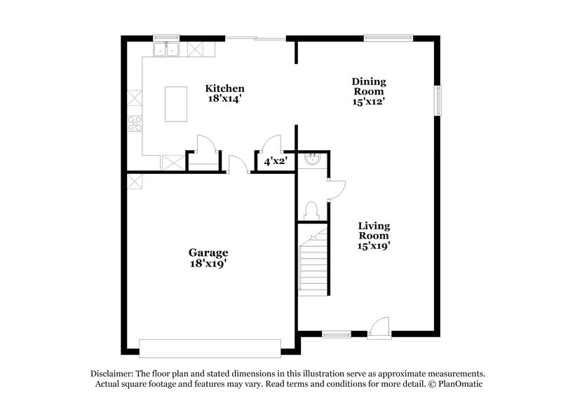 2,800/Mo, 4905 Broad Leaf Court Dallas, NC 28034 Floor Plan View