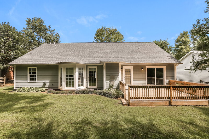 2,880/Mo, 11621 Long Forest Dr Charlotte, NC 28269 Rear View 2