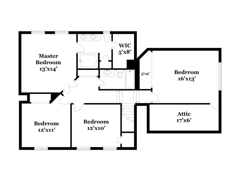 2,065/Mo, 10911 Gold Pan Rd Charlotte, NC 28215 Floorplan View 2