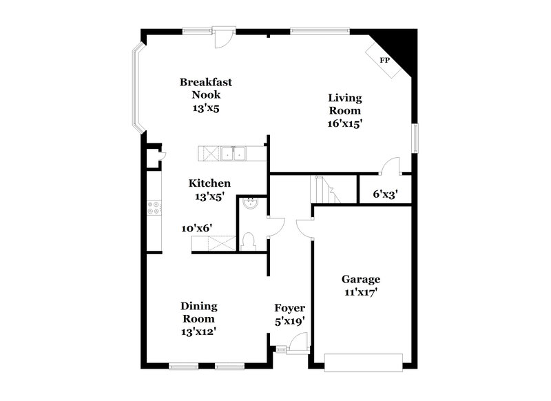 2,045/Mo, 1108 Ametrine Lane Dallas, NC 28034 Floorplan View