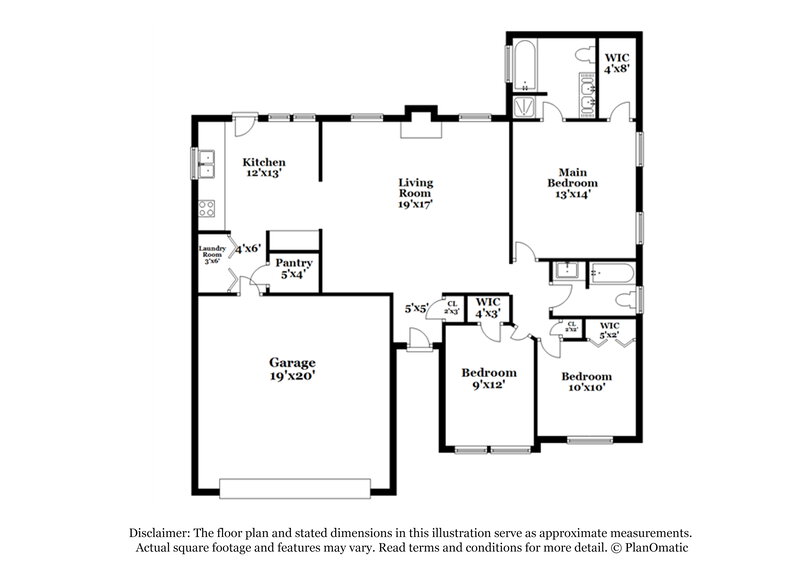 1,910/Mo, 11300 Alvanley Hills Ct Charlotte, NC 28262 Floor Plan View