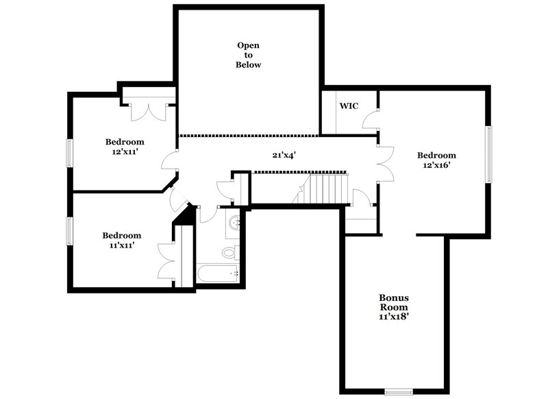 2,805/Mo, 14914 Taggert Trail Dr Charlotte, NC 28273 Floorplan View 2