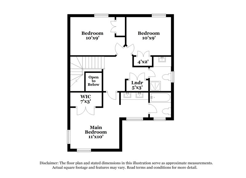 2,720/Mo, 5906 Prestwick Lane Monroe, NC 28110 Floor Plan View 2