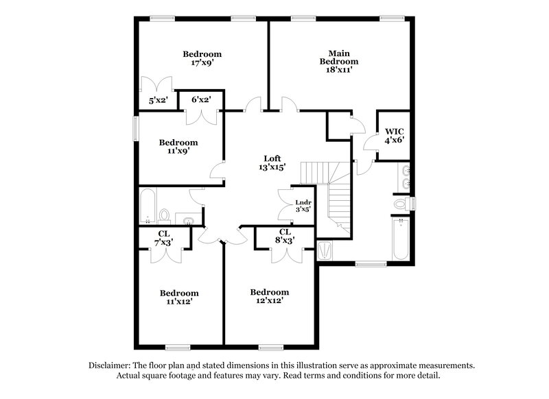 2,225/Mo, 3308 Brackhill St Davidson, NC 28036 Floorplan View 2